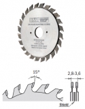 Подрезной диск для форматной пилы 120 мм 24 зуба