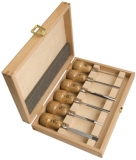 Набор из 6-ти штихелей Kirschen в деревянной коробке