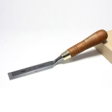 Стамеска плоская изогнутая Narex с ручкой Wood Line Plus 25 мм